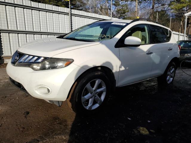 nissan murano 2009 jn8az18u29w027352