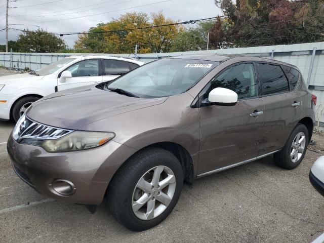 nissan murano s 2009 jn8az18u39w009507