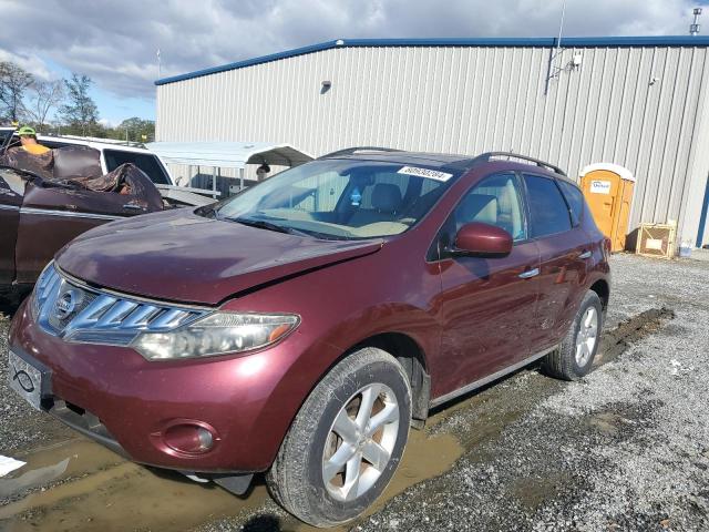 nissan murano s 2009 jn8az18u39w016702