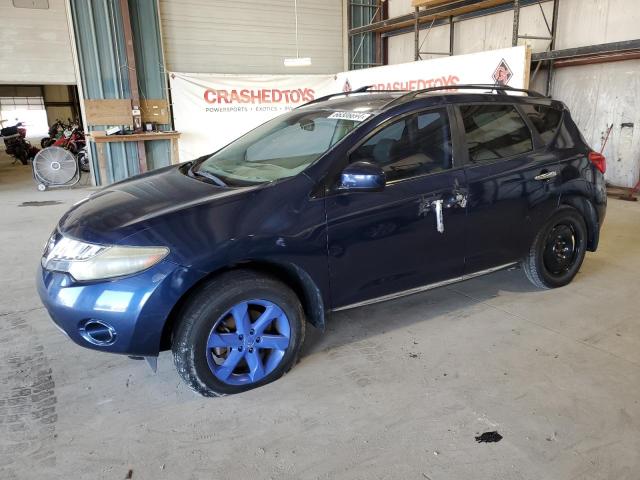 nissan murano s 2009 jn8az18u49w023741