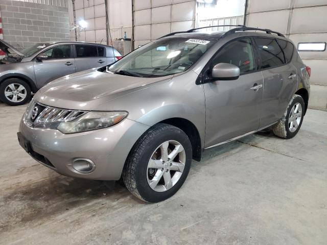 nissan murano s 2009 jn8az18u59w011839