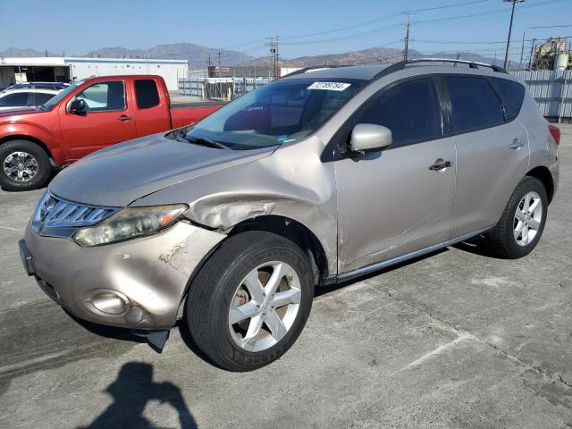 nissan murano s 2009 jn8az18u59w017981