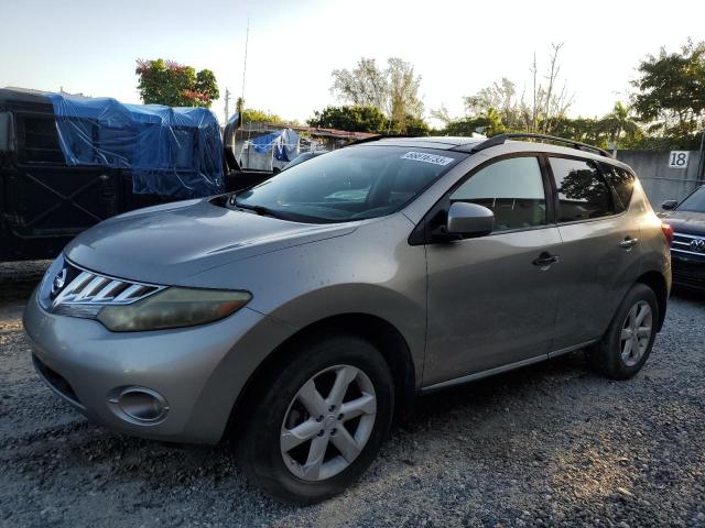 nissan murano s 2009 jn8az18u59w029399