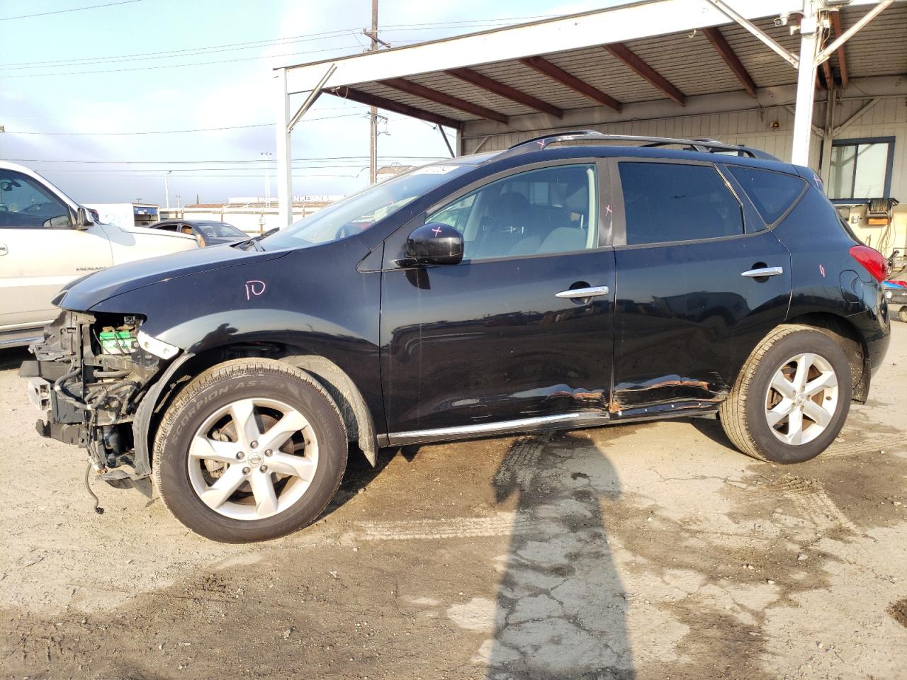 nissan murano 2009 jn8az18u99w008149