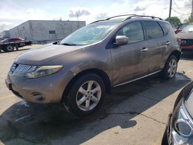 nissan murano s 2009 jn8az18w09w118802