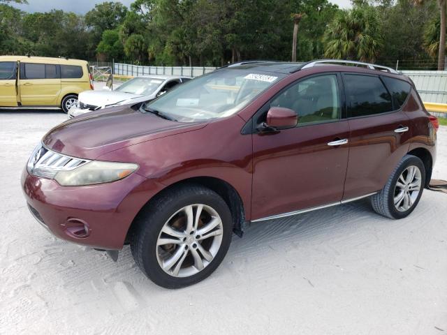 nissan murano s 2009 jn8az18w09w124714