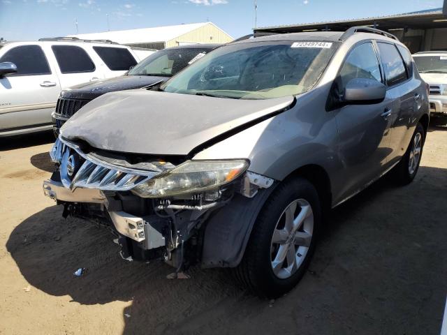 nissan murano s 2009 jn8az18w09w138581