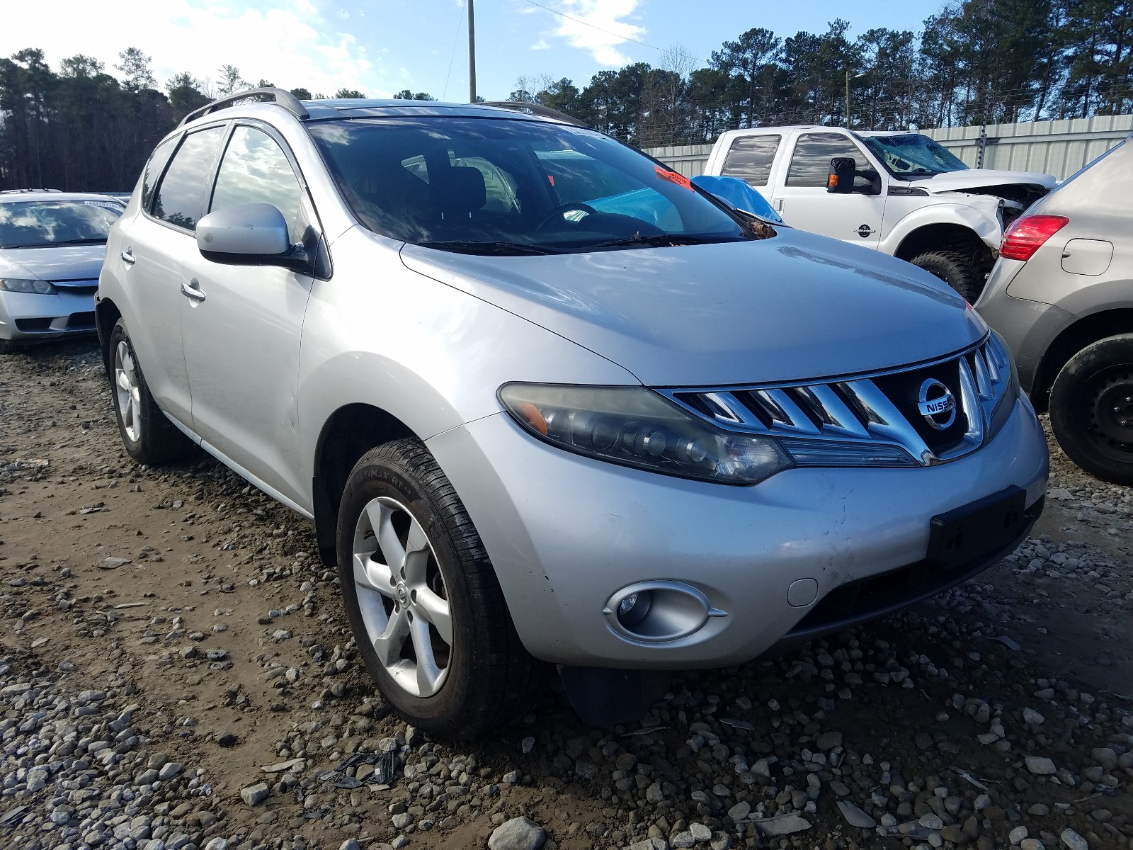 nissan murano s 2009 jn8az18w19w133518