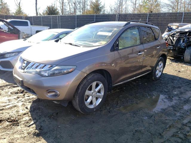 nissan murano 2009 jn8az18w29w147301