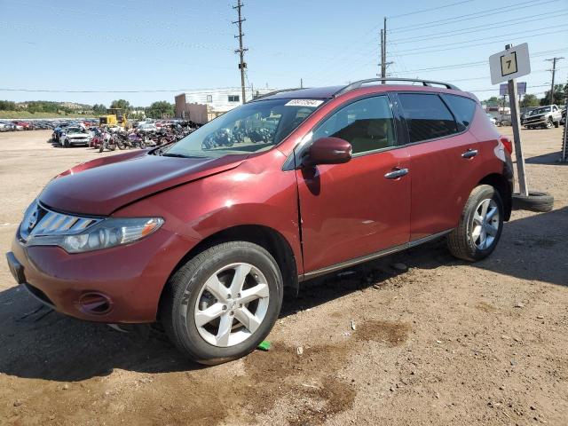 nissan murano s 2009 jn8az18w39w125114