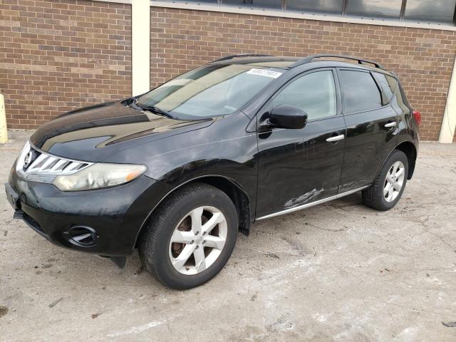 nissan murano s 2009 jn8az18w39w156573