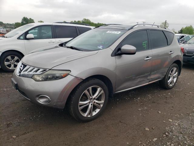 nissan murano s 2009 jn8az18w39w159134