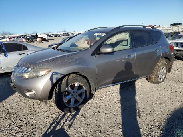 nissan murano 2009 jn8az18w39w201267