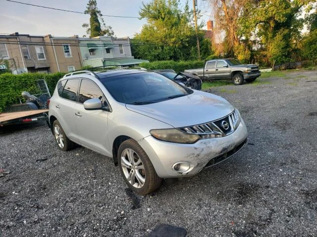 nissan murano s 2009 jn8az18w49w110332