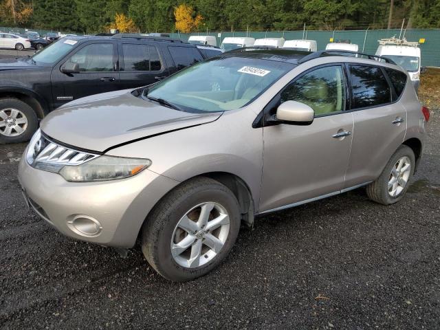 nissan murano s 2009 jn8az18w49w128605