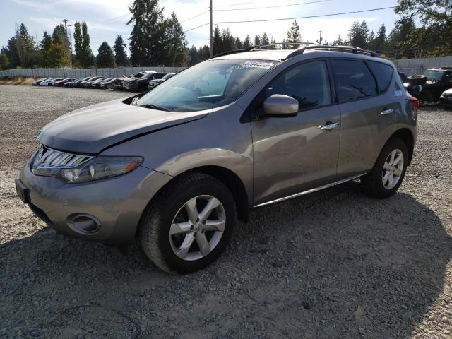 nissan murano 2009 jn8az18w49w134419