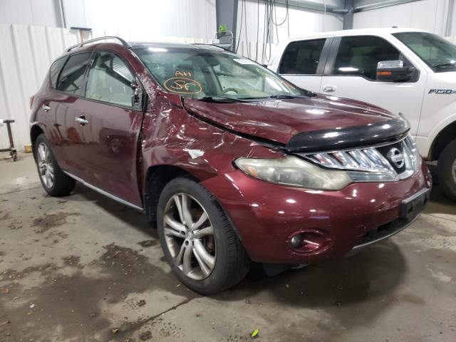 nissan murano s 2009 jn8az18w59w142576