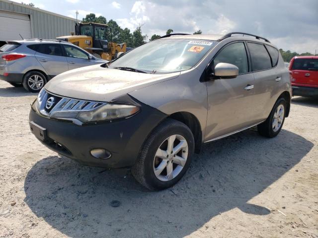 nissan murano s 2009 jn8az18w69w104032