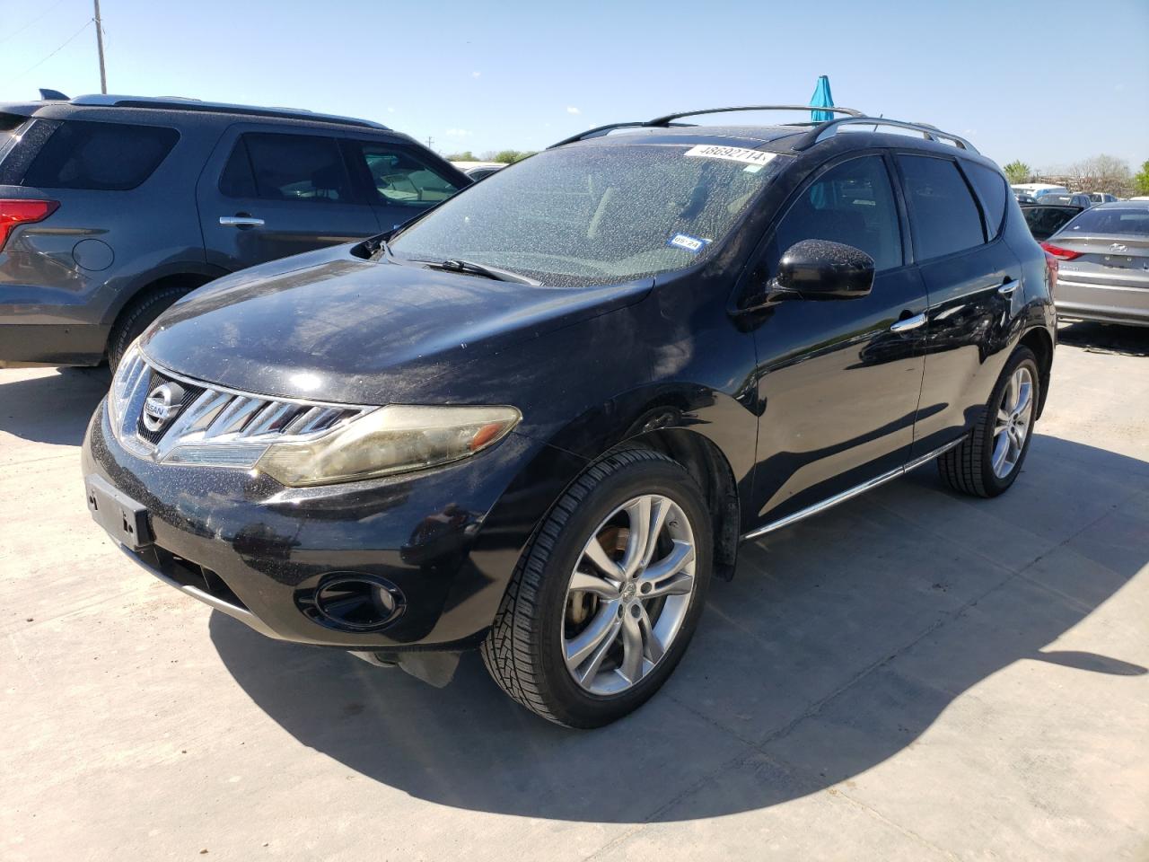 nissan murano 2009 jn8az18w69w157863