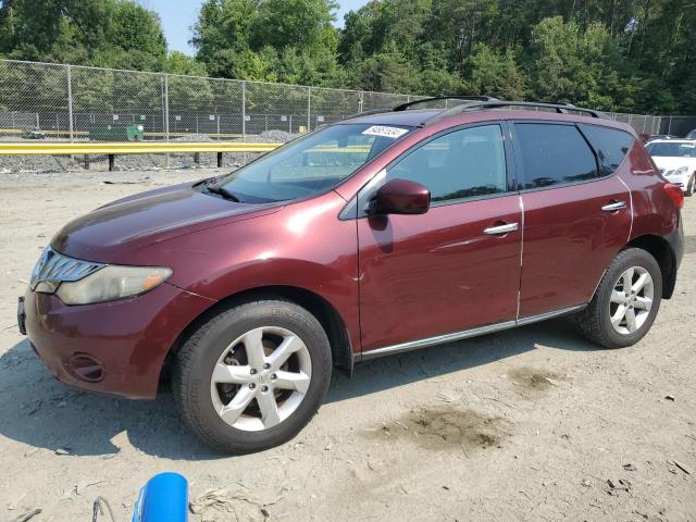 nissan murano 2009 jn8az18w79w142661