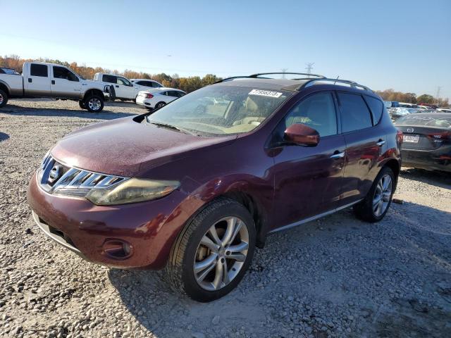 nissan murano 2009 jn8az18w79w145544