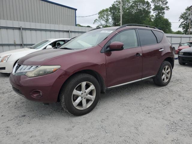 nissan murano 2009 jn8az18w79w160948