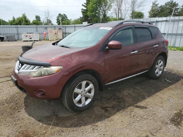 nissan murano 2009 jn8az18w89w107904