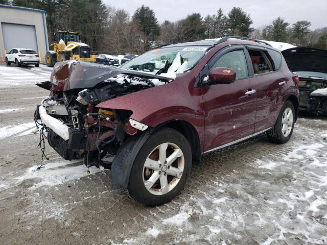 nissan murano 2009 jn8az18w89w126775