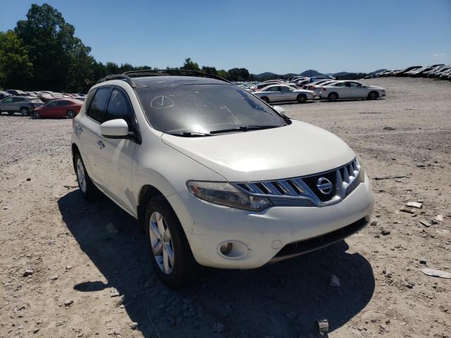 nissan murano 2009 jn8az18w99w136313