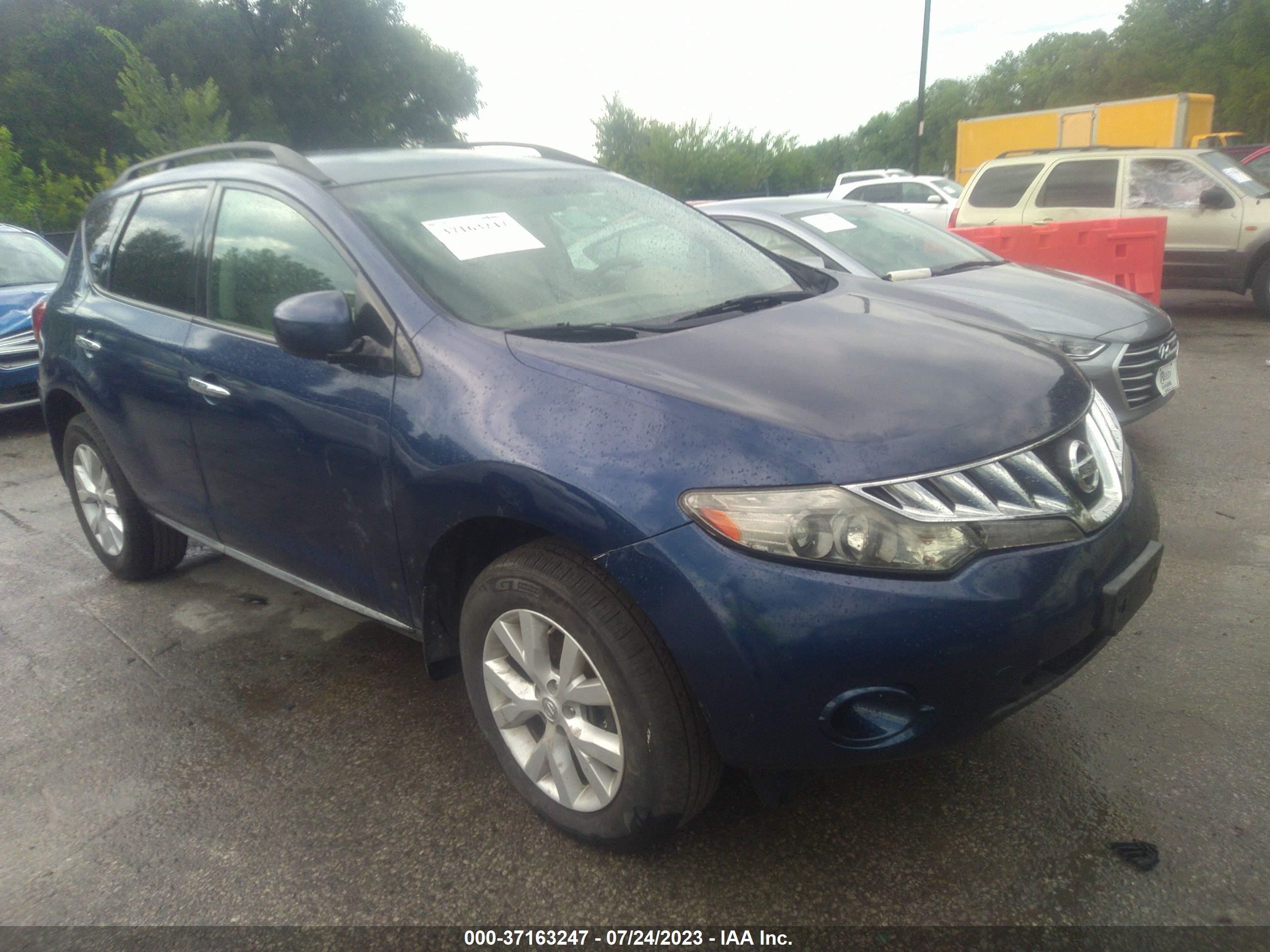 nissan murano 2009 jn8az18wx9w114644