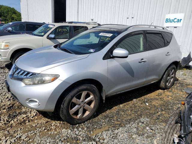 nissan murano s 2009 jn8az18wx9w213299