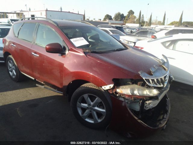 nissan murano 2010 jn8az1mu0aw005487