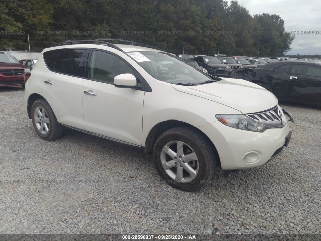 nissan murano 2010 jn8az1mu1aw009175