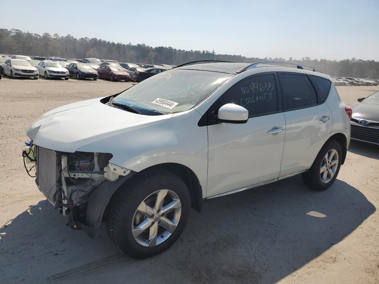 nissan murano 2010 jn8az1mu1aw017664