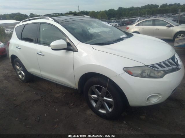 nissan murano 2010 jn8az1mu2aw012148