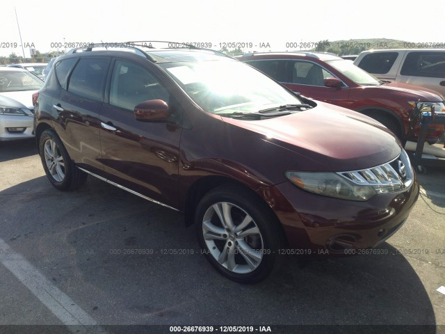 nissan murano 2010 jn8az1mu2aw013137