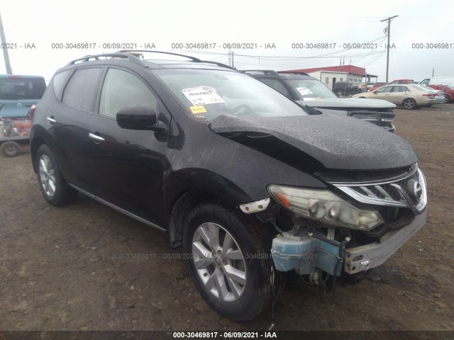 nissan murano 2011 jn8az1mu2bw067412