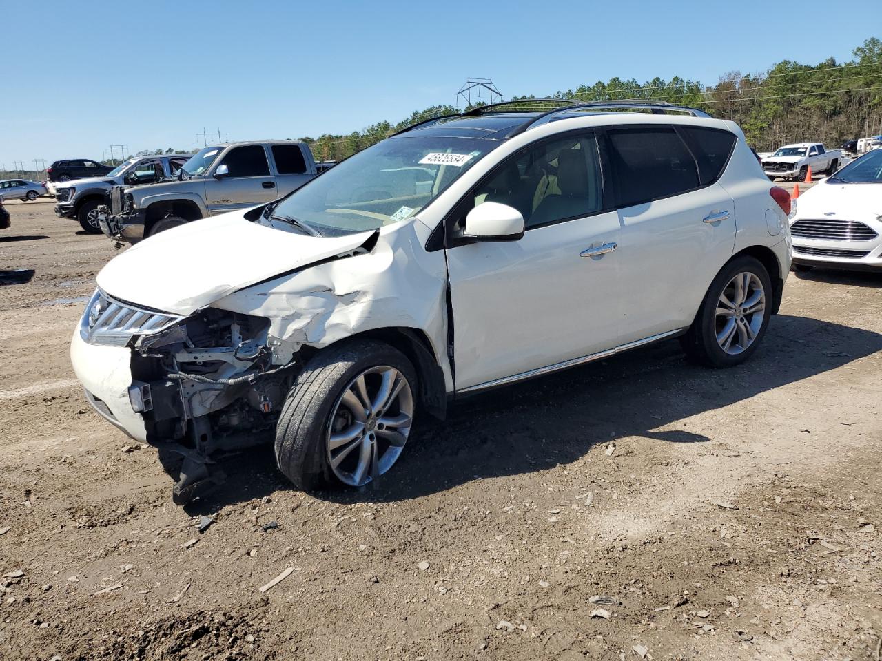 nissan murano 2010 jn8az1mu3aw007461