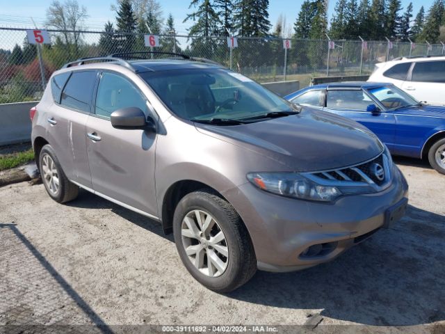 nissan murano 2011 jn8az1mu4bw050465