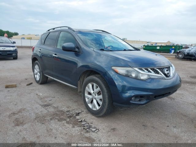 nissan murano 2011 jn8az1mu4bw054127