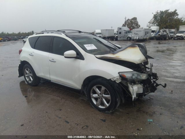 nissan murano 2010 jn8az1mu6aw018275