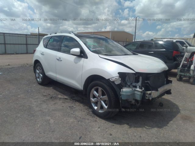 nissan murano 2010 jn8az1mu6aw020432