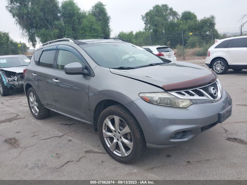 nissan murano 2013 jn8az1mu6dw209909