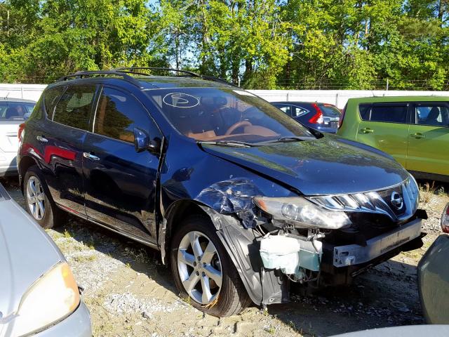 nissan murano 2010 jn8az1mu7aw001467