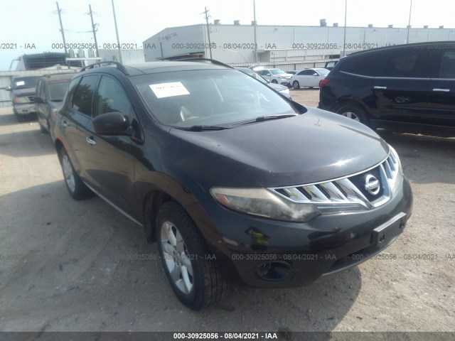 nissan murano 2010 jn8az1mu8aw003129