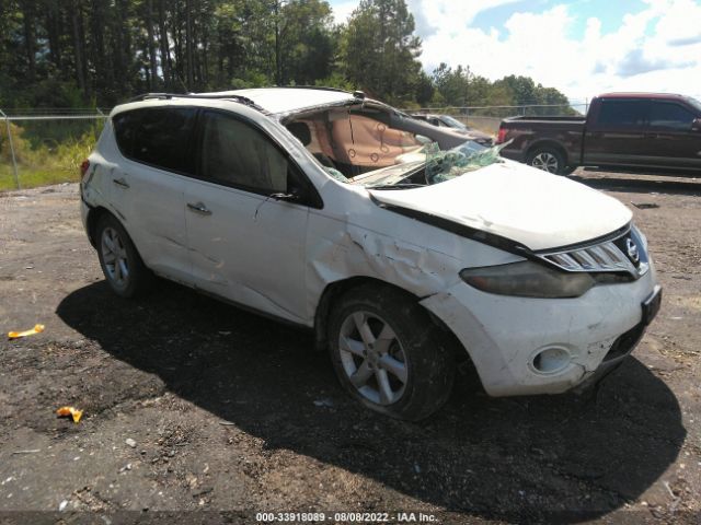 nissan murano 2010 jn8az1mu8aw003471