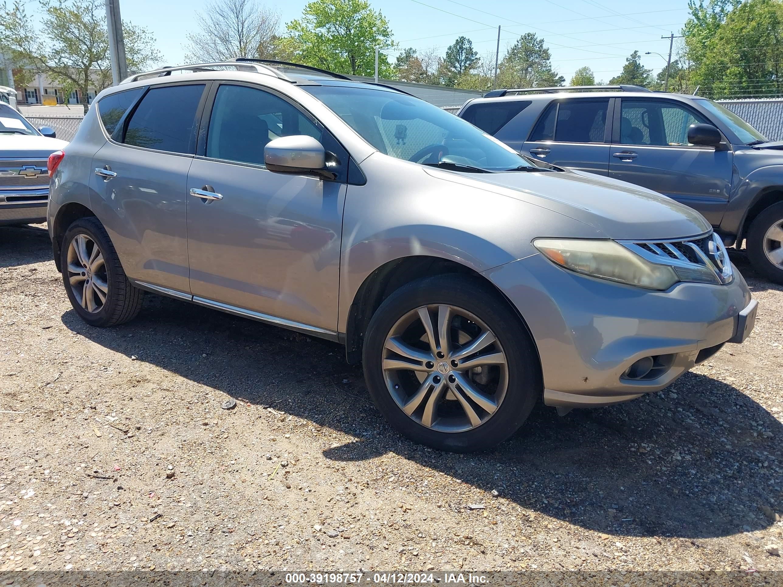 nissan murano 2011 jn8az1mu8bw063817