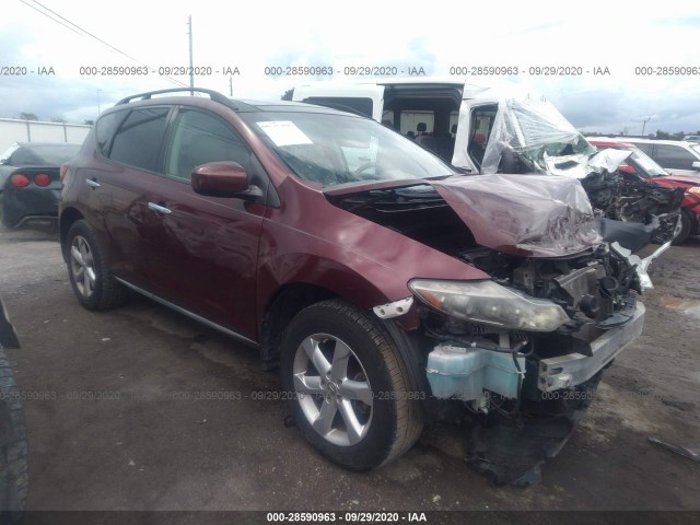 nissan murano 2010 jn8az1mu9aw006489