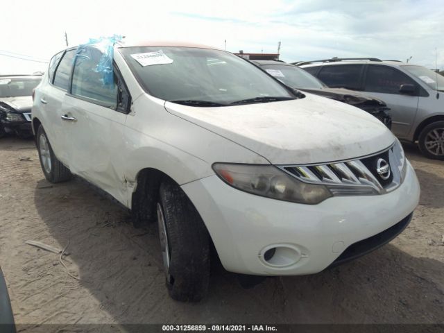 nissan murano 2010 jn8az1mu9aw019579