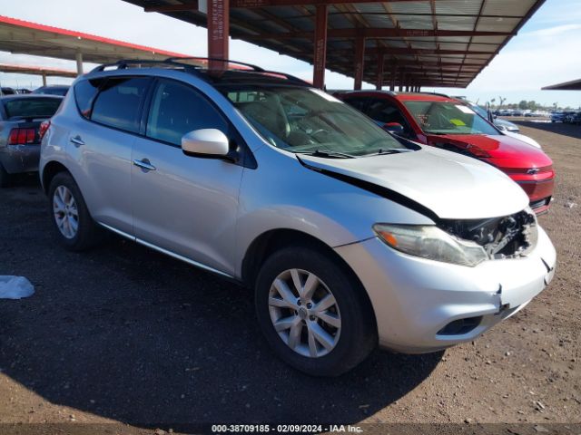 nissan murano 2011 jn8az1mu9bw061834